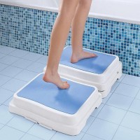 Degrau antiderrapante empilhável